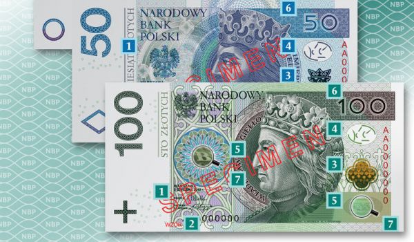 Zmodernizowane banknoty już w obiegu